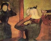 Edgar Degas, Cbez la Modiste